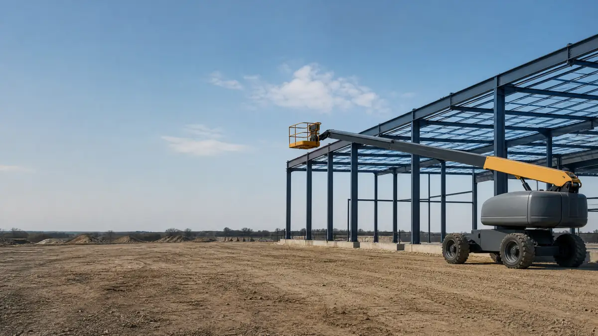Boom Lifts jobsite access in Reno