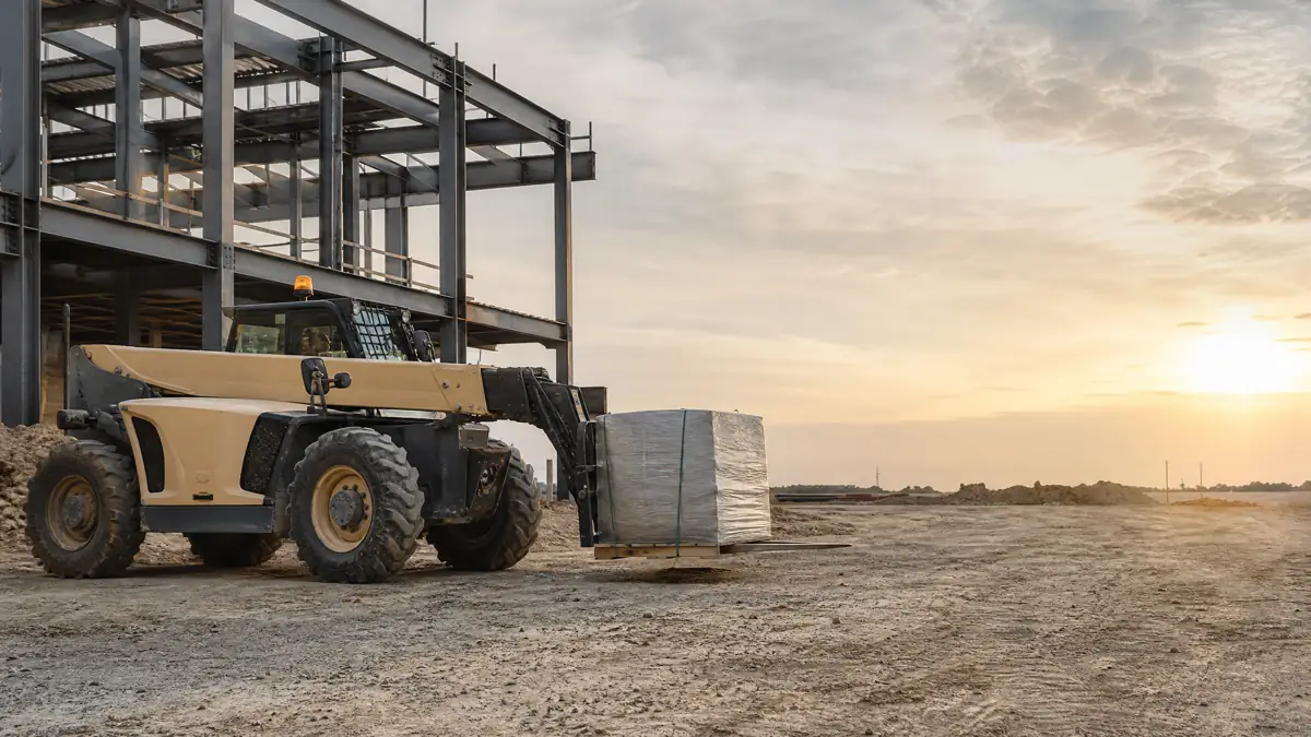 Telehandlers jobsite access in Reno